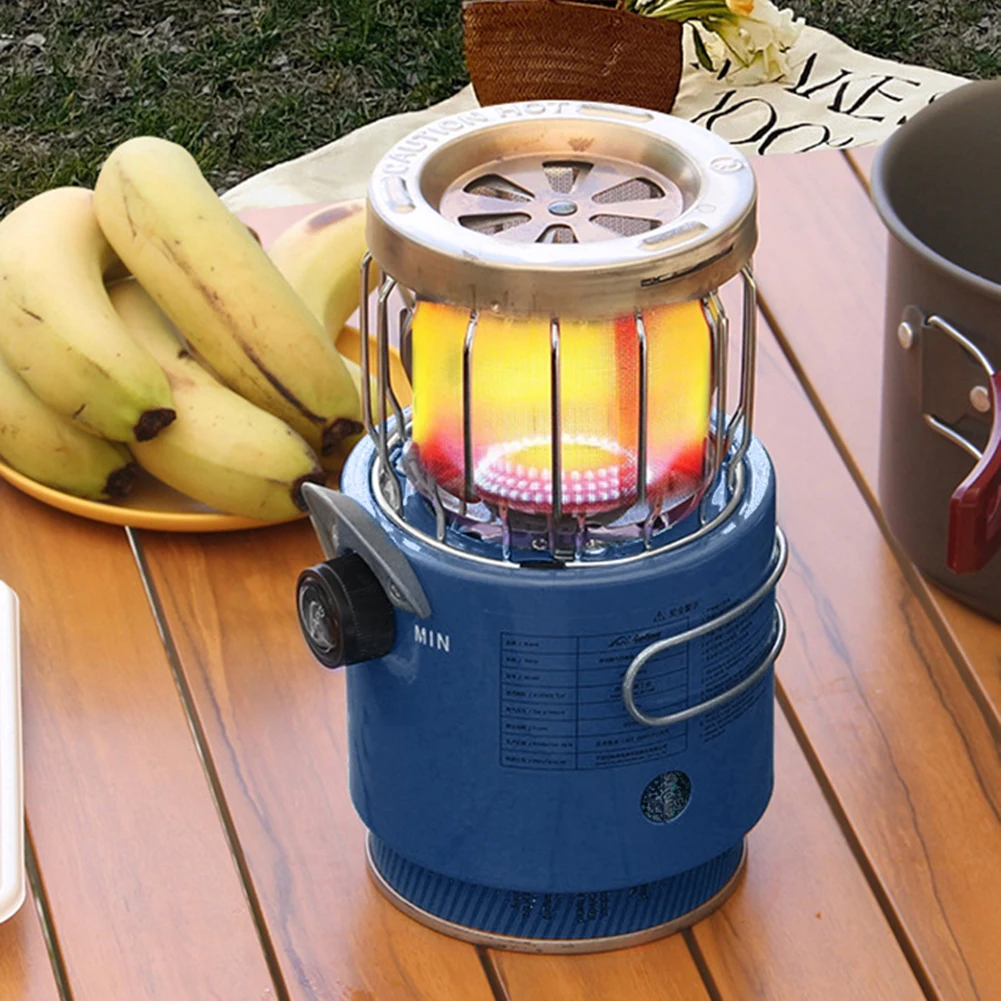 

Портативная туристическая плита 2 в 1, регулируемая фотопечь, термостойкая для пеших прогулок, походов, рыбалки, охоты