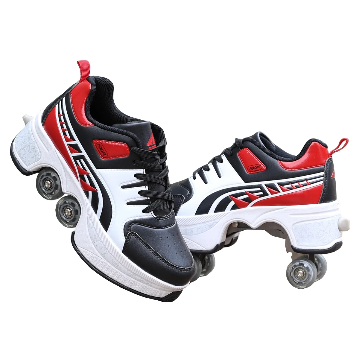 

Deformation Sneakers Roller Shoes Colorful Roller Skate Shoes Fashion Trend For Unisex Children Parkour Running Skating Shoes