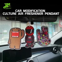 new jdm culture series car air freshener hanging car rear view solid paper japan robot car diffuser interior accessories pendant