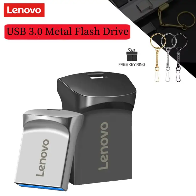 Lenovo USB Flash Drive Lightning Interface 2 IN 1 USB3.0 Pen 1TB 2TB TYPE-C Pendrive Usb Memory Disk For Android/iphone