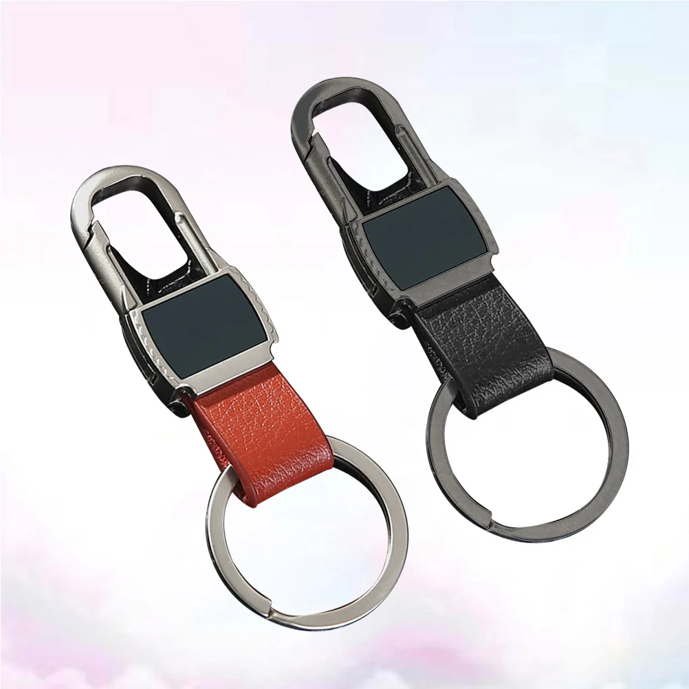 

2PCS Keyrings Wear-resistant Vintage Pendant for Purse Car Gift Bag