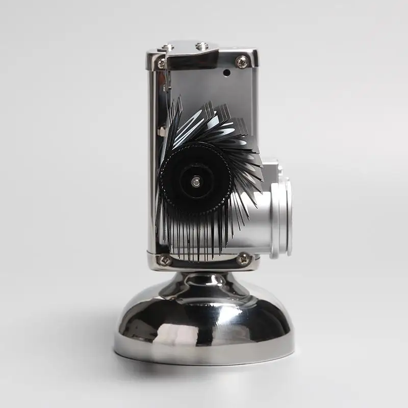 Автоматический настольные будильник в ретро стиле для жилой комнаты, современный минималистичный механизм, персональный декор.