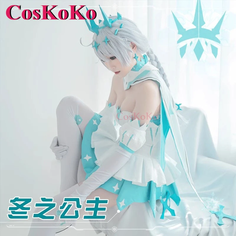 CosKoKo Kiana Kaslana косплей игры Honkai Impact 3 костюм принцессы Востока милое элегантное