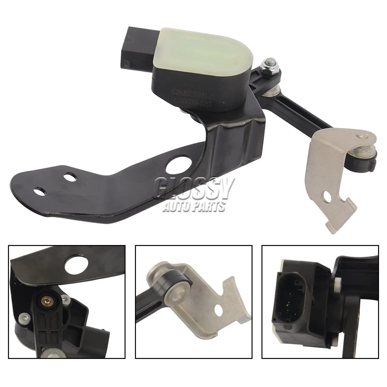 

AP01 Rear RH Headlight Level Sensor For 2002-2010 Audi A8 4E2 4E8 S8 D3 3.0 4.0 4.2 TDI quattro 4E0616572D 4E0616572E