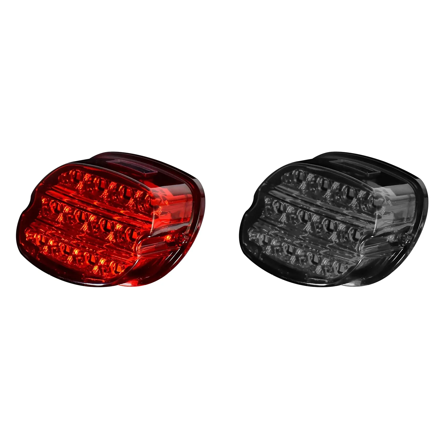

Motorcycle 12V LED Brake Tail Light License Plate Tail Light For Glide 883 1200