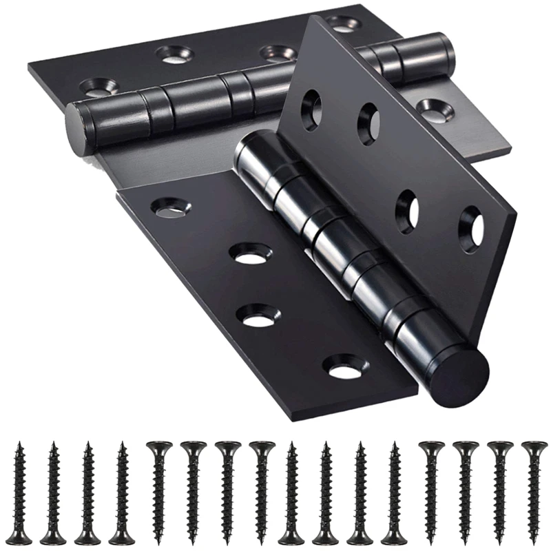 

4 Inch Stainless Steel Ball Bearing Timber Door Hinges 100Mm Folding Butt Hinges For Internal External Doors Solid Doors