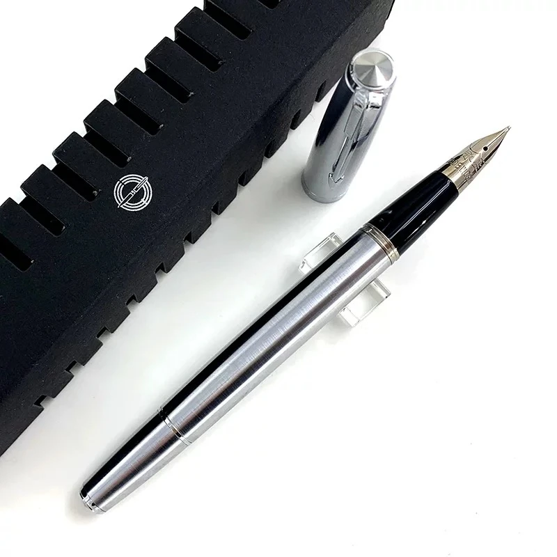 Yongsheng 601A иридиевая перьевая ручка из нержавеющей стали поршневая для письма