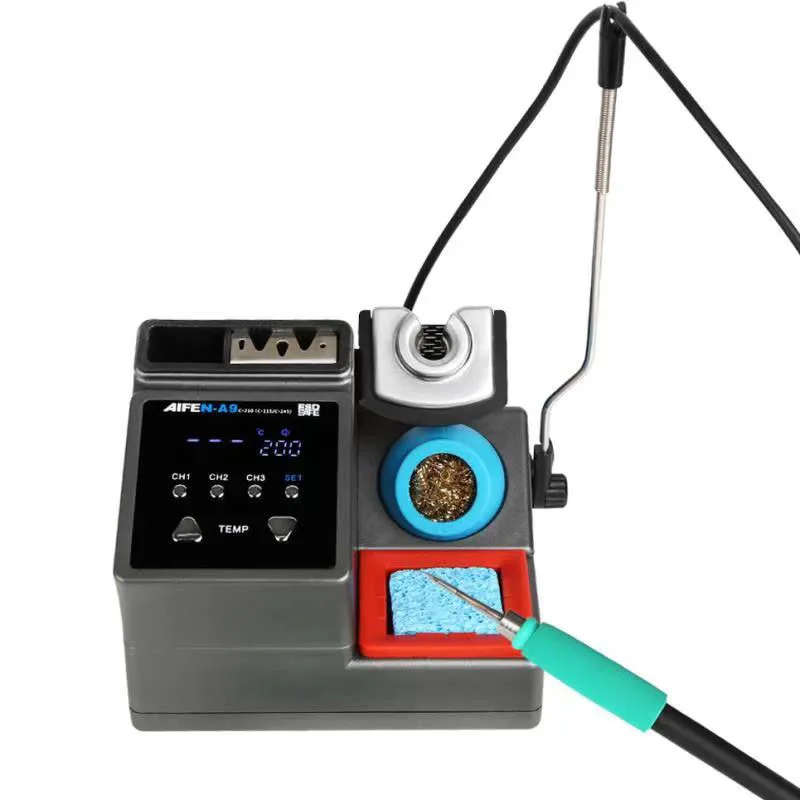 

Lead-Free Soldering Station Compatible Handle Chip Temperature Control For BGA PCB Repair Welding 220V