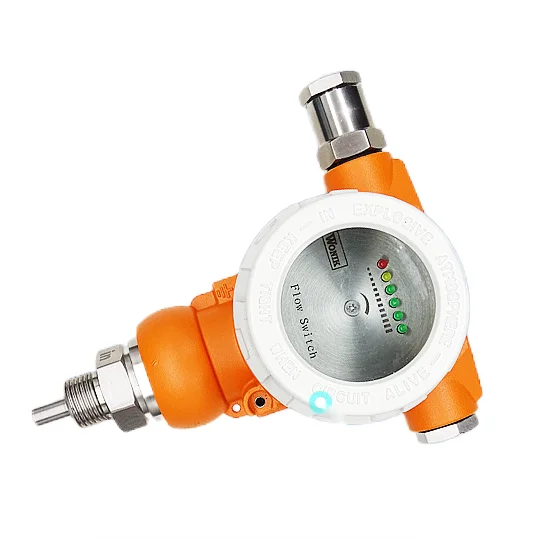 PNP NPN РЕЛЕЙНЫЙ ТИП взрывозащищенный переключатель потока со стандартным дисплеем