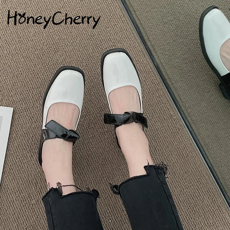 

Bow retro slippers women's 2022 spring and summer new fashionable French home black waterproof slippers woman sandals