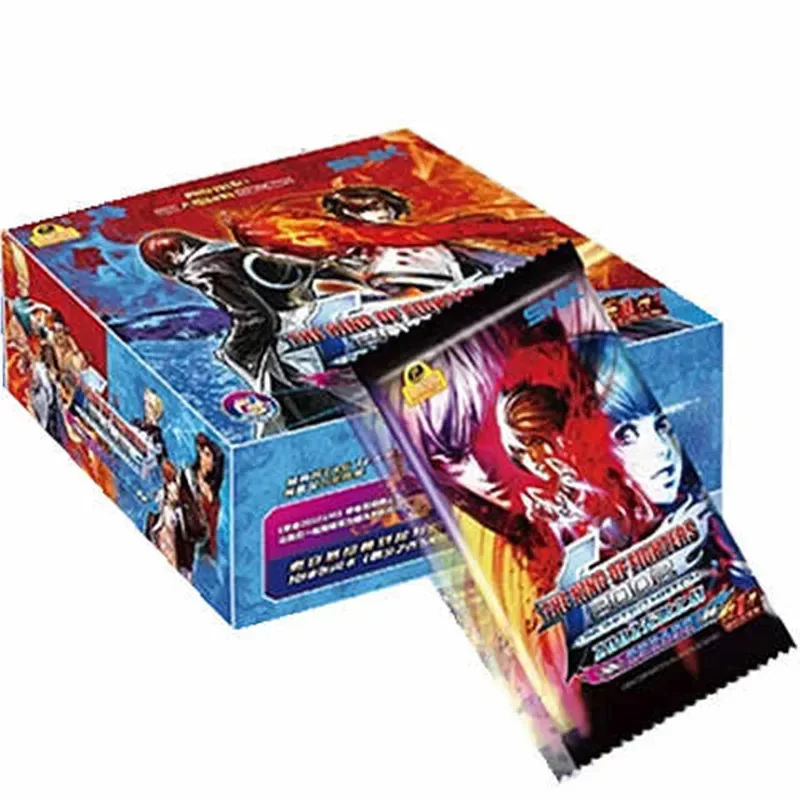 Фото Коллекционные карты The King of Fighters: редкие AR-карты, боевые UR-карты с золотой фольгой, карты Kyo Kusanagi, Iori Yagami, SSR-карты с блестящей фольгой. №5