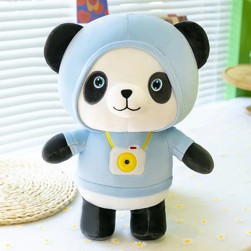 

30-80CM Cute Baby Big Giant Panda Bear garb Plush Stuffed Animal Doll Animals Toy Pillow Cartoon Kawaii Dolls Girls Lover Gifts