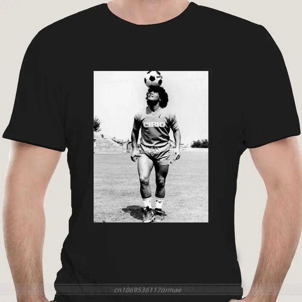 

T-SHIRT MAGLIA DIEGO ARMANDO MARADONA NAPOLI CALCIO VINTAGE ANNI 80 S- Mens T Shirts Fashion Fashion Classic O-Neck