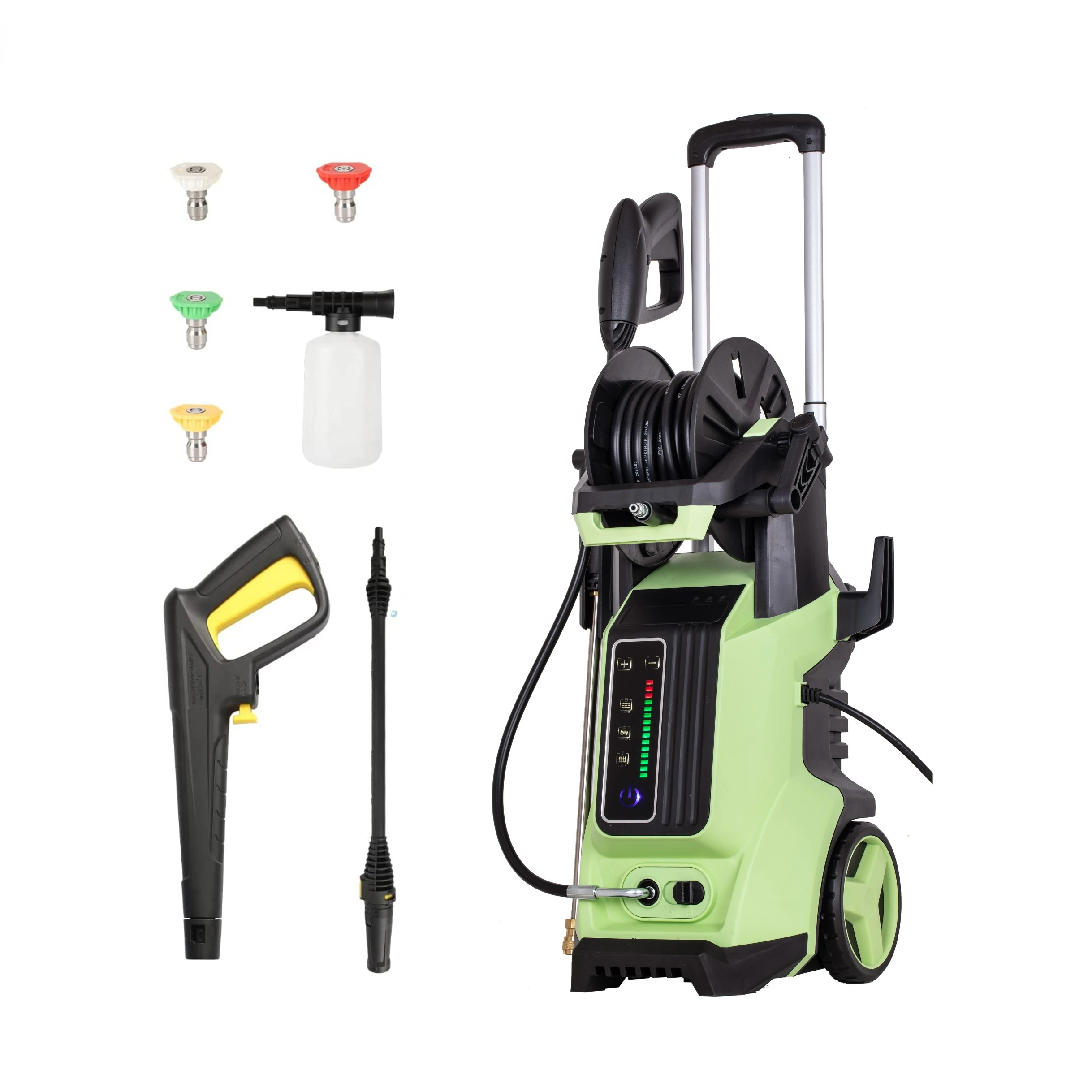 

LCD touch screen portable 2000W car and garden high pressure washer
