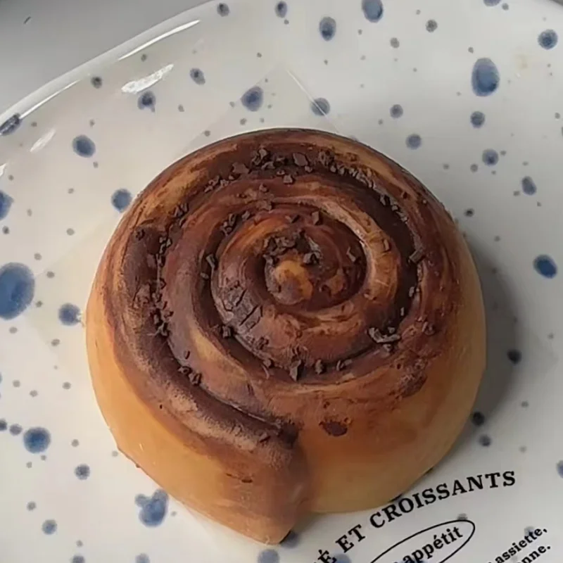 Силиконовая форма для выпечки шоколадного печенья свечи свернутая