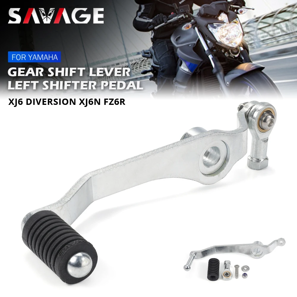 Рычаг переключения передач для YAMAHA XJ6/отключение/F/N XJ6N FZ6R FZ-6R 2009-2017, аксессуары для мотоциклов, левый переключатель передач, педаль переключения передач