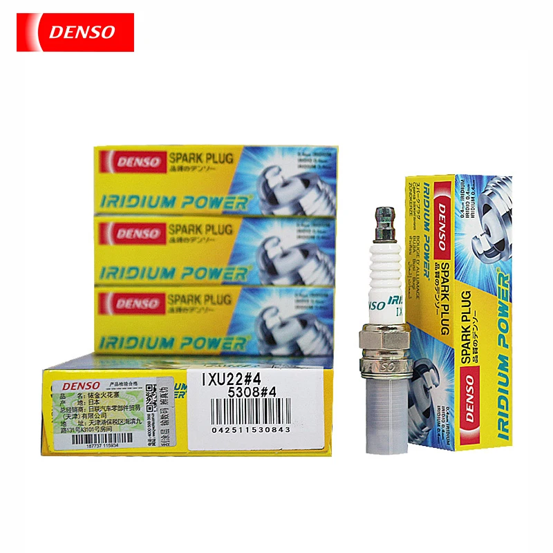 Иридиевая Свеча зажигания DENSO IXU22 5308 подходит для Beidou Star Chang ɺn star Steed Piao nozzle