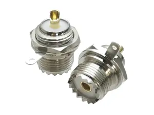 Разъем UHF female SO239 jack, 10 шт.