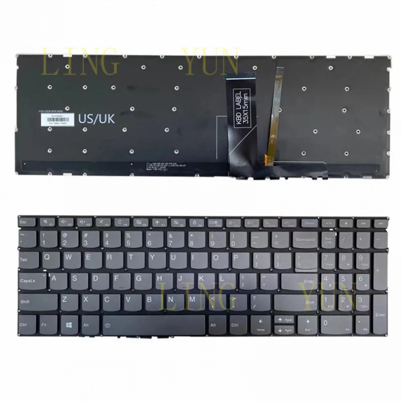 Фото Подходит для клавиатуры Lenovo 720S-15ISK V730-15IKB V730-15 с корпусом C-типа. №4