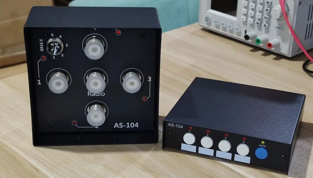 

AS104 Automatic HF Shortwave Antenna 1X4 Antenna Switcher For ICOM CIV YAESU BAND