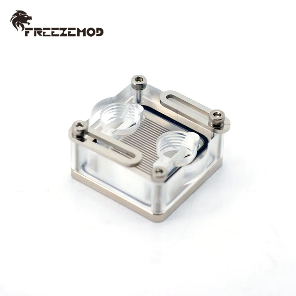FREEZEMOD центральный процессор водяной блок прозрачный Северный мост компьютерный