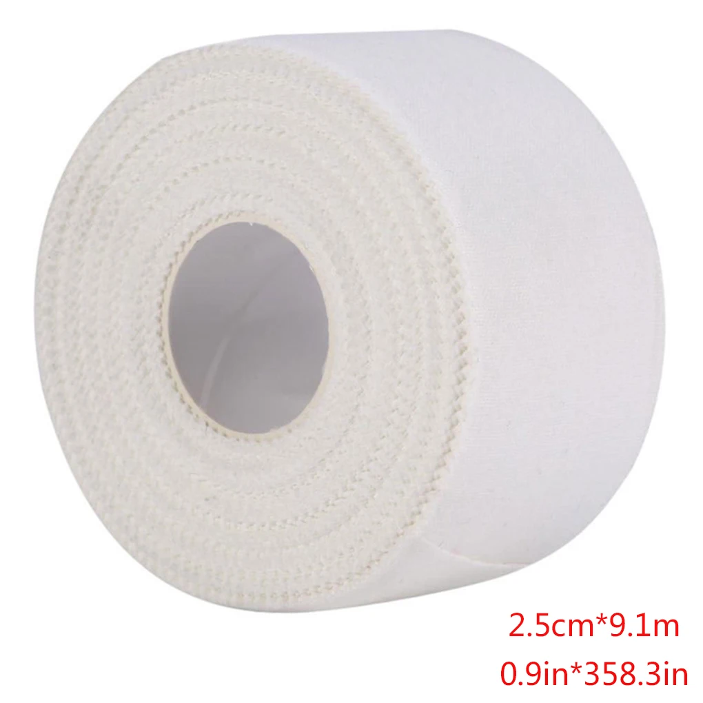 

Sports Tape Breathable Cotton Soft Wrap Bandage Athletic Tapes Workout Fitness Muscle Support Wrist Ankle Body