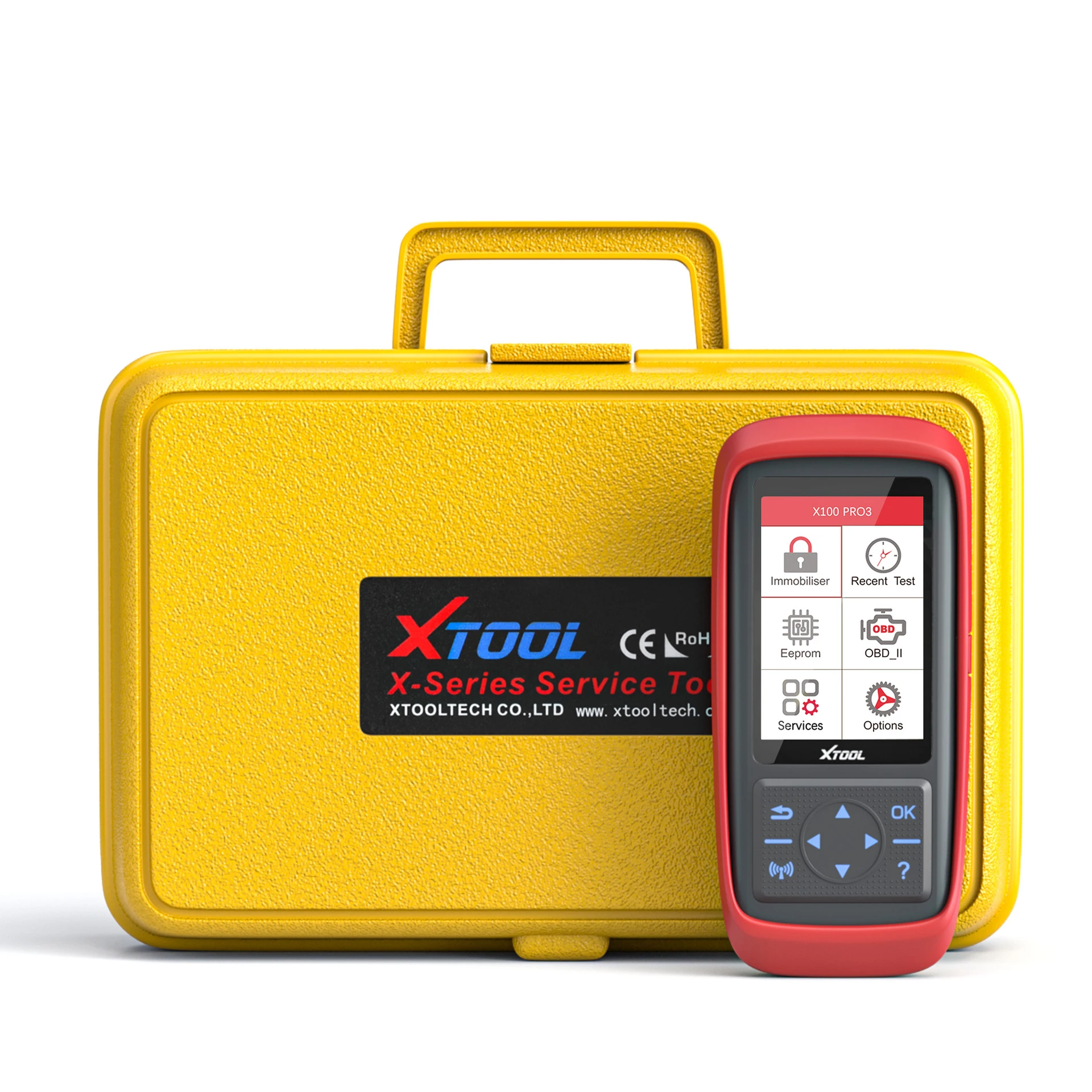 

XTOOL X100 Pro3 OBD2 Auto Key Programmer Car Code Scanner Diagnostic Tool X100PRO ECU Reset Code Multi-Language Free Update