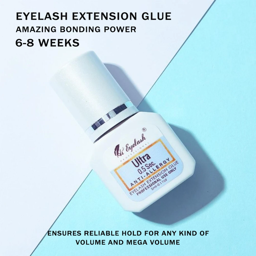 Клей для ресниц Быстросохнущий антиаллергенный водостойкий 5 мл 0 сек | Красота и