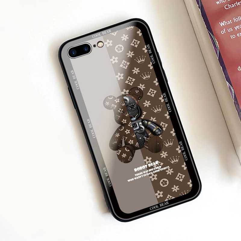 Стеклянный чехол для телефона Oppo Reno 2 Z 2Z 2F 4 4Z 5F 5Z 5 6 6Z 7 Ace Pro Plus Lite мультяшный жесткий