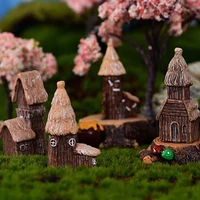 crafts diy ornaments home decoration pastoral fairy garden miniature house knickknacks background decoration figurine