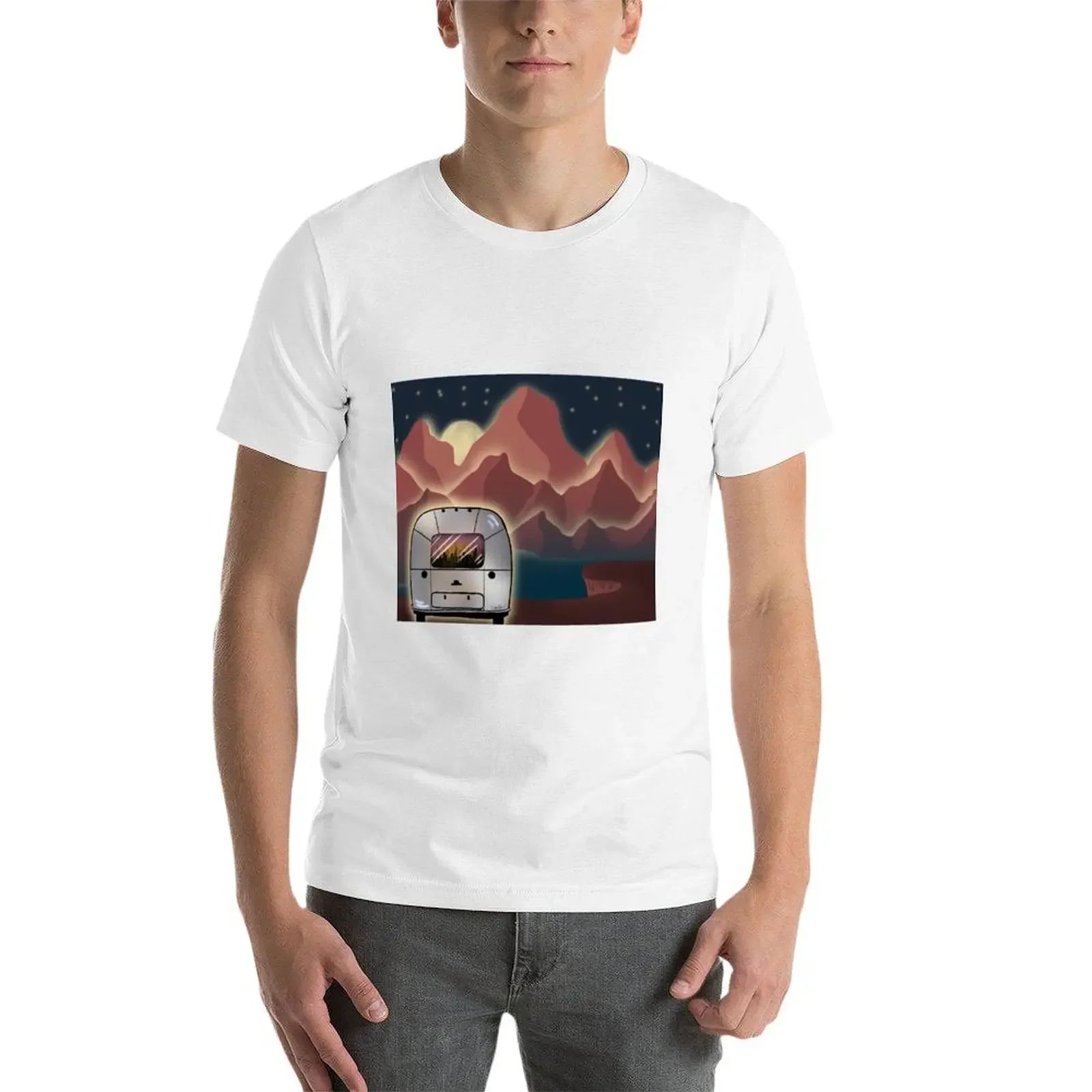 Футболка Airstream Leave it all behind эстетическая одежда синие арховые футболки для