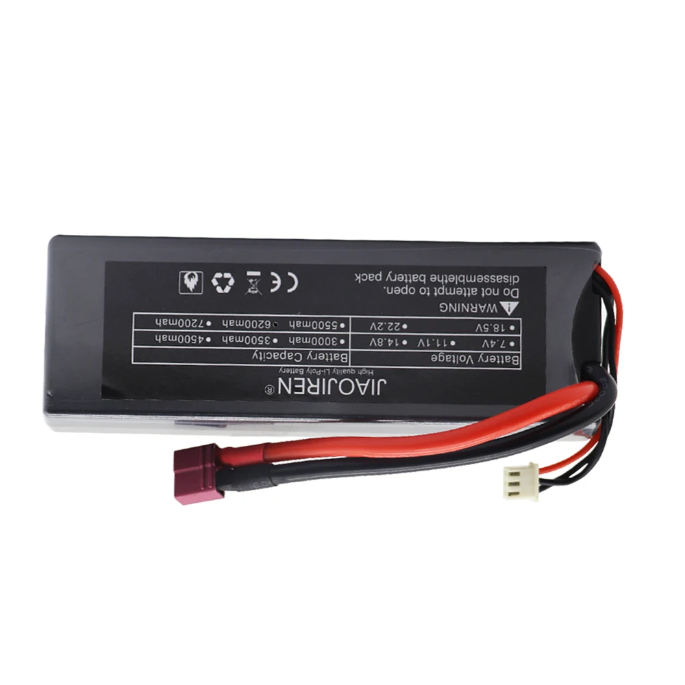 7 4 В 7200 мАч 2S Lipo аккумуляторы с разъемом T/JST/XT60 для радиоуправляемого автомобиля RC
