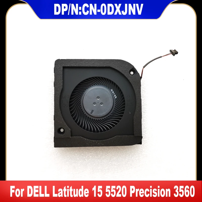 0DXJNV новый оригинальный для DELL Latitude 15 5520 Precision 3560 вентилятор охлаждения процессора