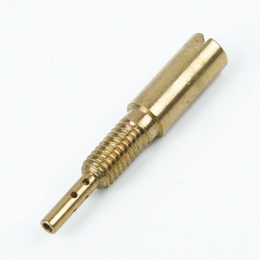 

12pcs New Gloden Color Sub-injectors Pilot Jets High Quality Metalmaterial Slow Jet 37.5-65 For Mikuni Carb VM28 /486 28mm