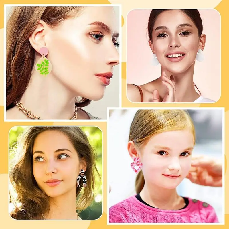 Набор для изготовления глиняных украшений 127X фрезы формы брелков резак сережек