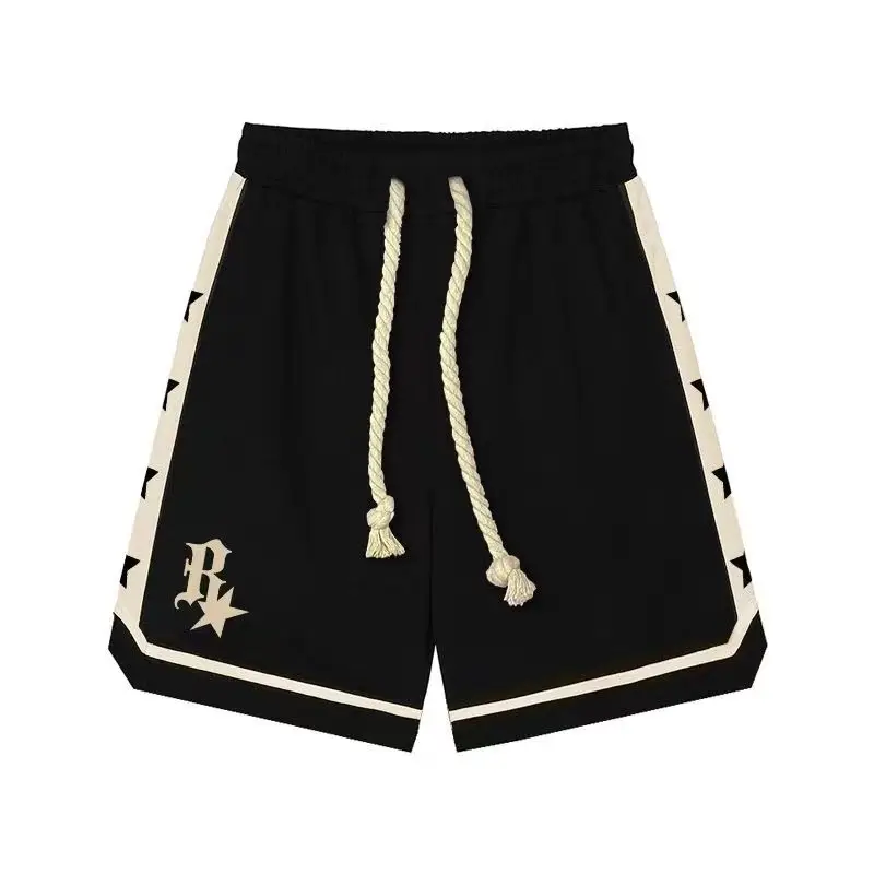 Wakamono American Shorts Women's Summer Cropped Pants 2023 New Hip Hop Capris Casual Sports Baggy Black Shorts Short Sporty