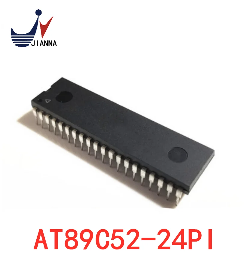 

AT89C52-24PI 8-bit single-chip microcomputer chip in-line DIP40 new original imported