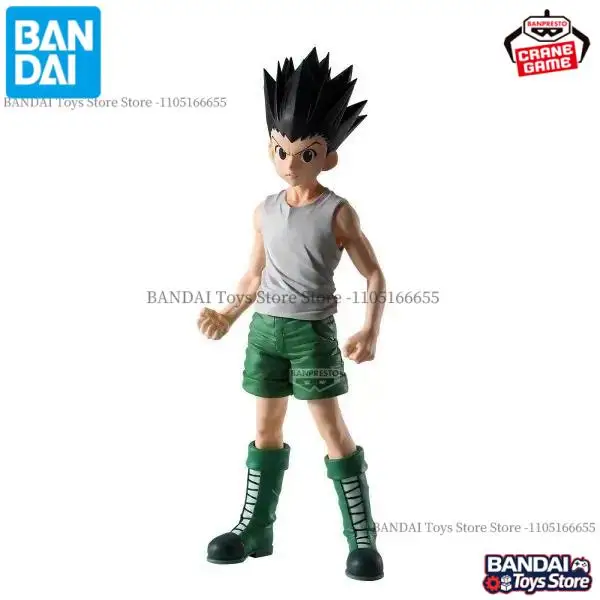 Фото Оригинальные фигурки Bandai Banpresto HUNTER x HUNTER Grandista Гон Фрикс, аниме-фигурки, модель персонажа, статуэтка, игрушка. №2