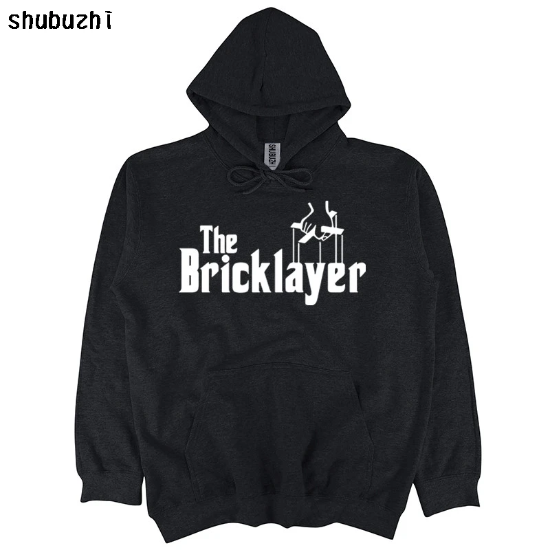 

hoodie sweatshirt Homme Unique hoody The Bricklayer Funny hoodie Godfather Spoof design hoodies euro size sbz4642