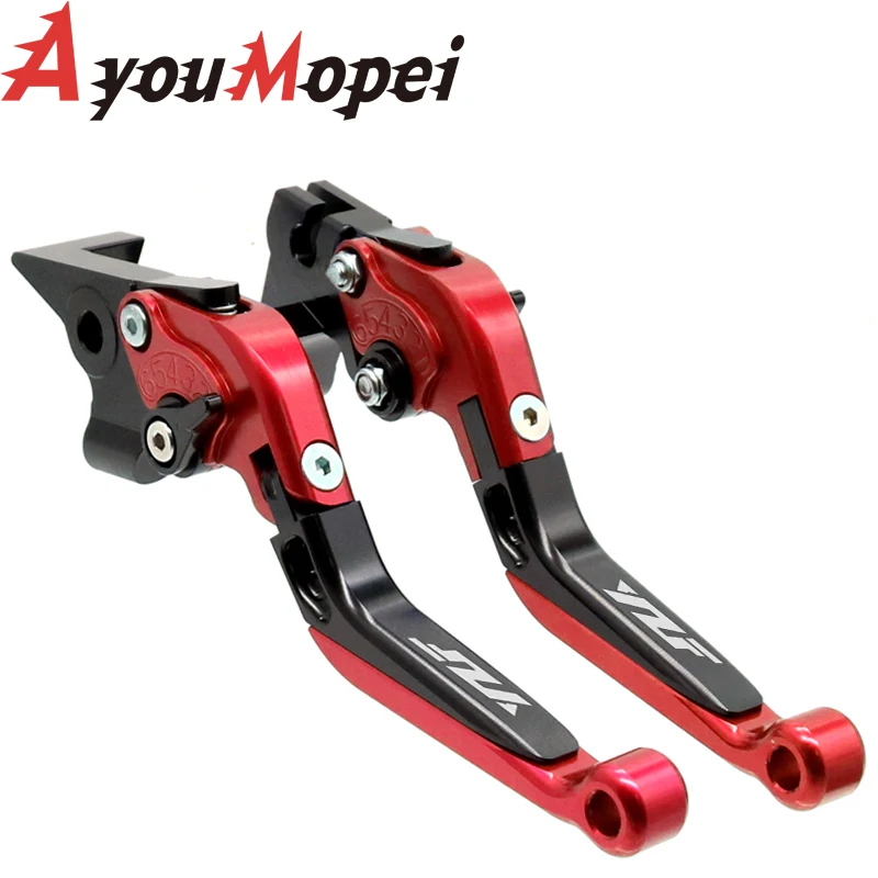 

Brake Clutch Levers For YAMAHA YZFR1 YZF-R1/R1M/R1S 2004-2022 06 08 12 15 19 Motorcycle Adjustable Folding Extendable Logo R1
