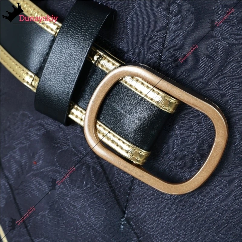 Wuthering Waves Иньлин Косплей Костюм Парик Платье Униформа Электрорезонатор Хэллоуин