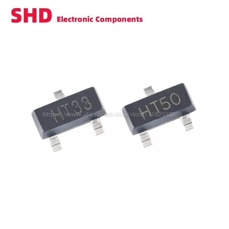 20 шт. HT7530 HT7533 HT7536 HT7544 HT7550 HT30 HT33 HT36 HT44 HT50 3 в 3,3 В 5 в 4,4/3,6 В SOT23 SMD LDO линейный регулятор с низким выпадением