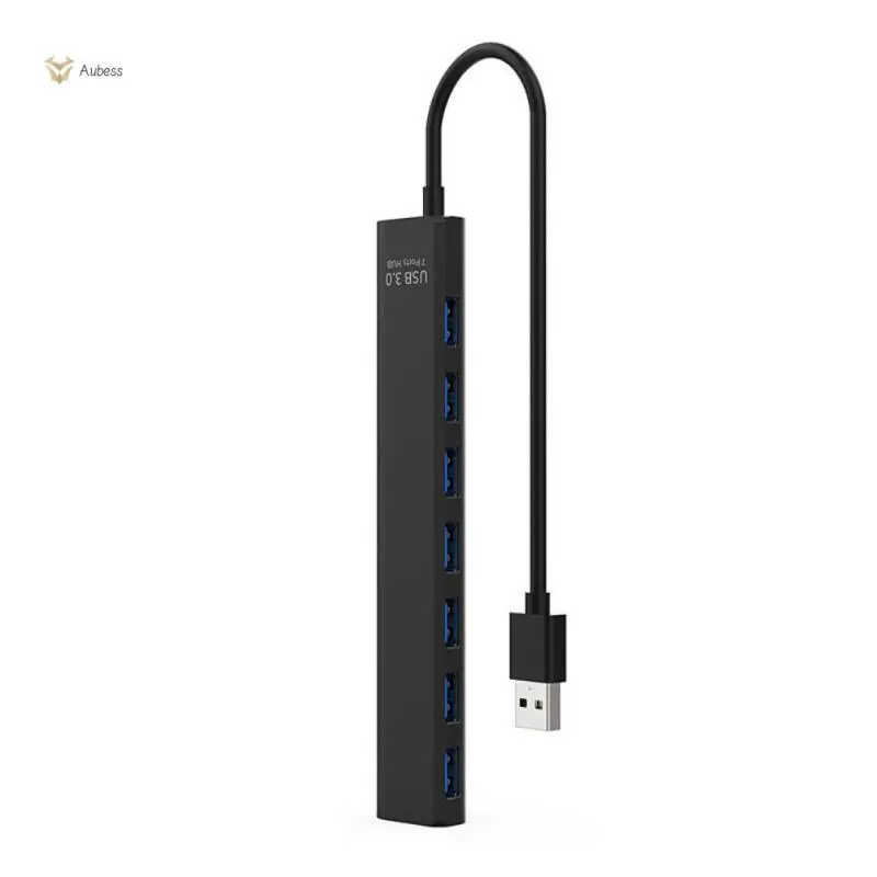 

Usb Extender Hub Extension 5gbps High Speed Usb 3.0 Hub 7-port Portable Smart Splitter Phone Accessories Usb Docking Station