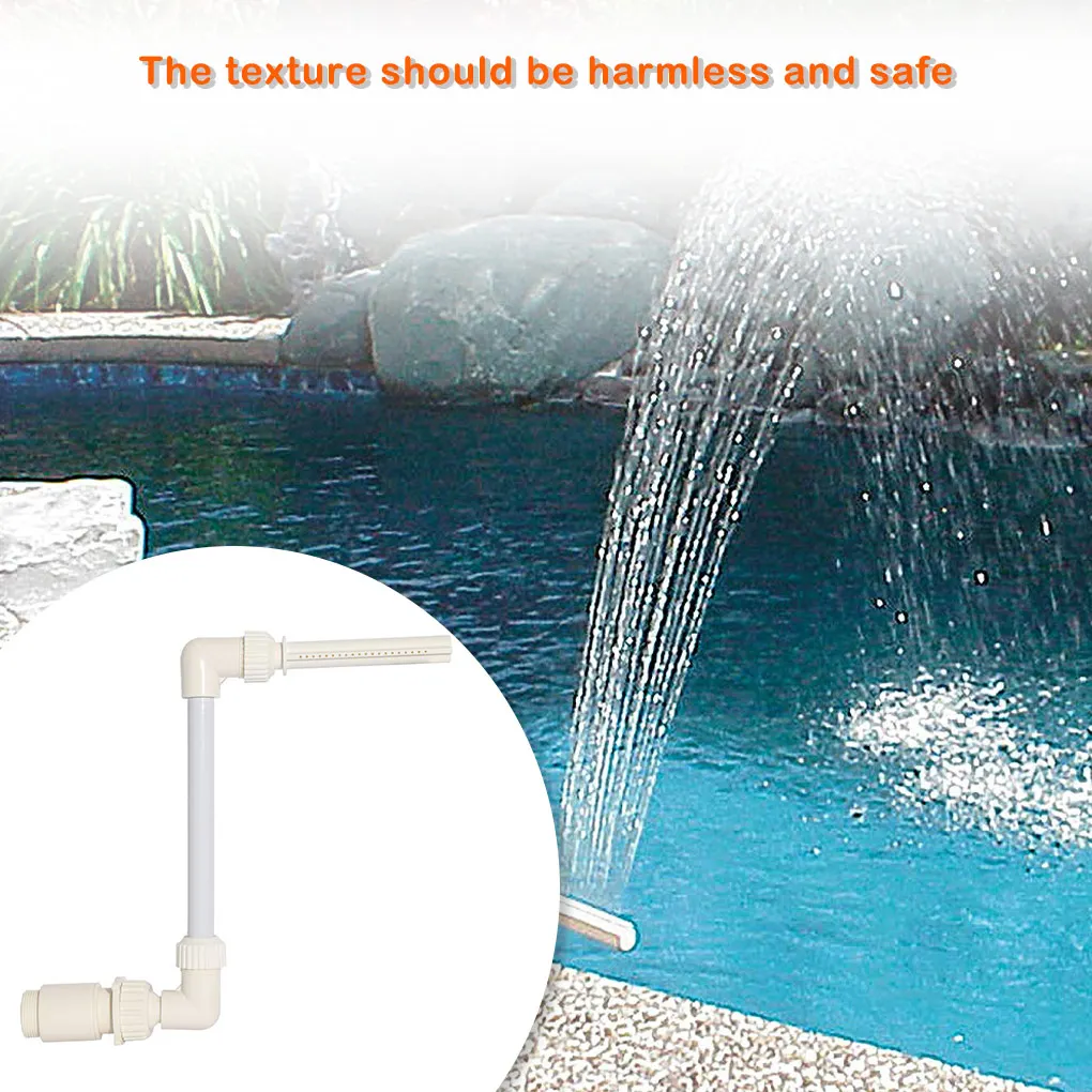 

Pond Spray Takedown Design ABS Spa Accessories Workmanship Craftsmanship Water Sprinkler Pools Waterfall Pool Fountain