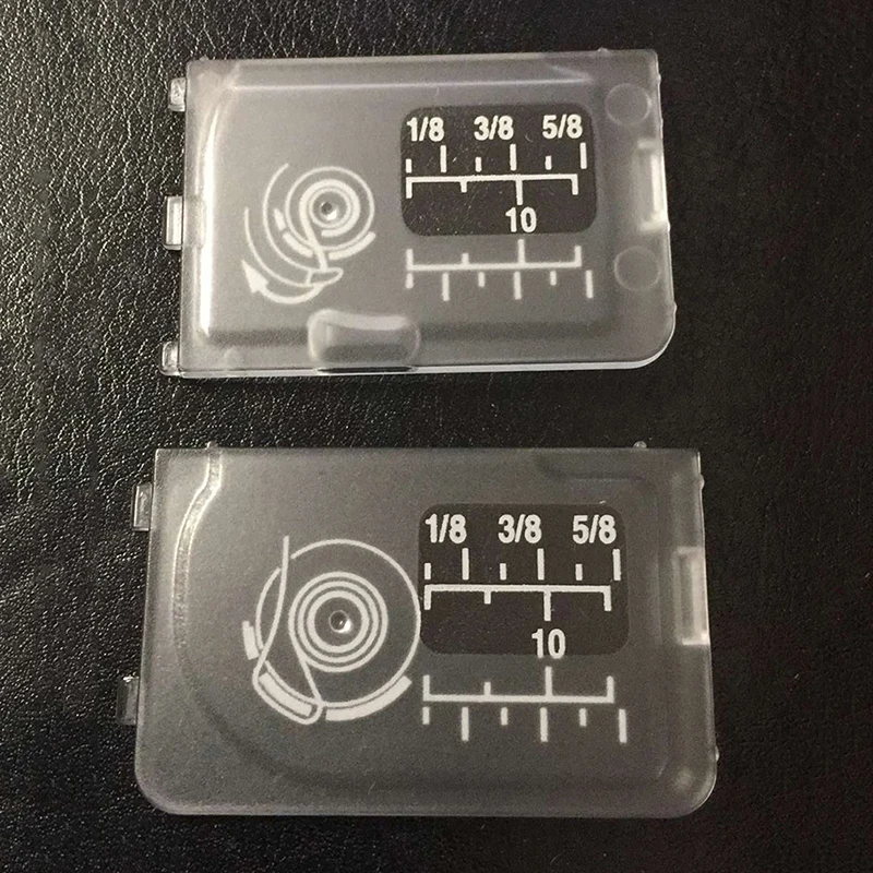 

Hicello Sewing Machine Cover Plate Clear Plastic Door Goes Needle Plate Bobbin Cover
