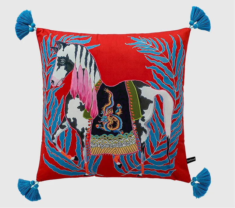 

Декоративные бархатные наволочки Formaso, тигр, 60 см