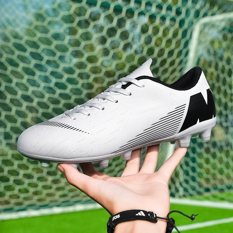 

Quality Soccer Shoes Cleats Mbappé Durable Light Comfortable Football Boots Outdoor Genuine Futsal Studded Sneakers Wholesale