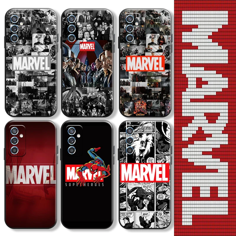 

Marvel Logo Comics For Xiaomi Mi 11 Lite Phone Case Carcasa Coque Silicone Cover Soft Funda