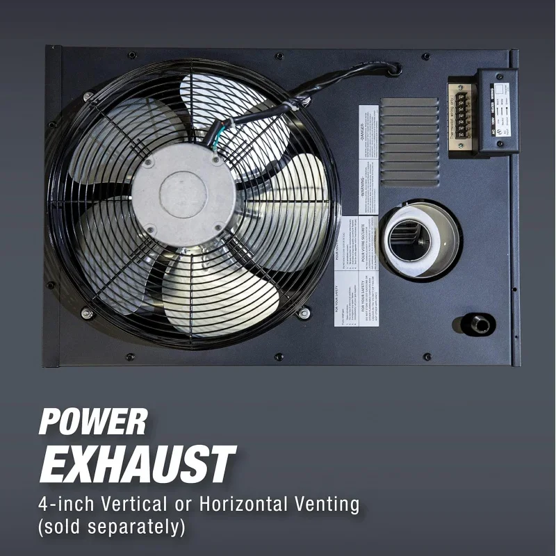 F260560 большой нагреватель природного газа Maxx mhu80ng 80000 BTU черный