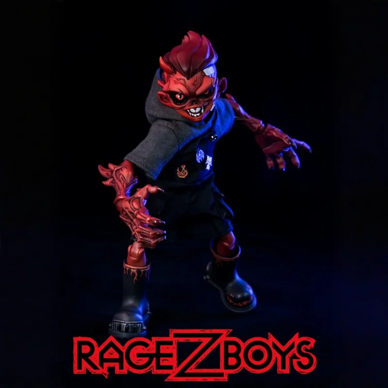 Фото Коллекционная фигурка D one Studio Rage Zboys Series: Tooth Boy (Yazai) — версии Daily и Out of Control, модель-игрушка №4
